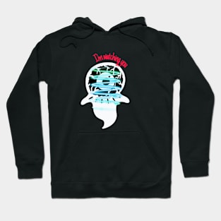 Big ghost eye Hoodie